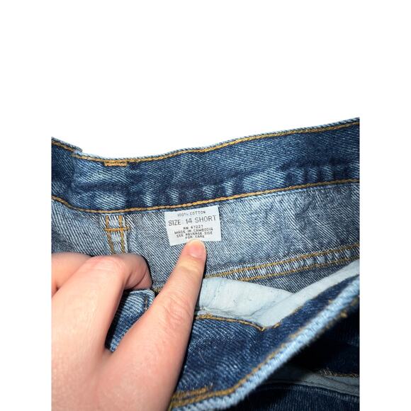 Vintage Open Trails Tapered Leg Womens High Rise Denim Jeans Size 14S - Picture 6 of 6